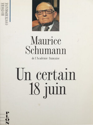cover image of Un certain 18 juin